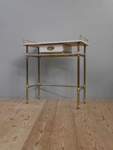 Brass Console table