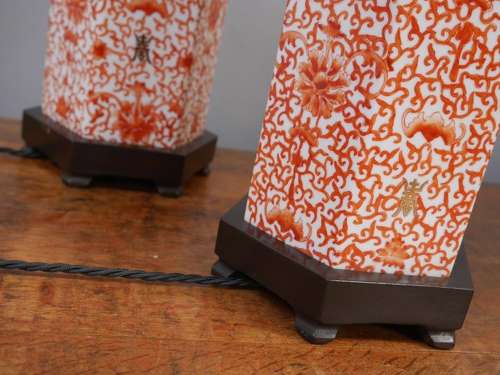 Pair of Country House Table Lamps