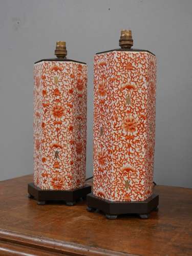 Pair of Country House Table Lamps