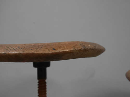 Cast Iron Work Stool c1910 ~ One Remaining