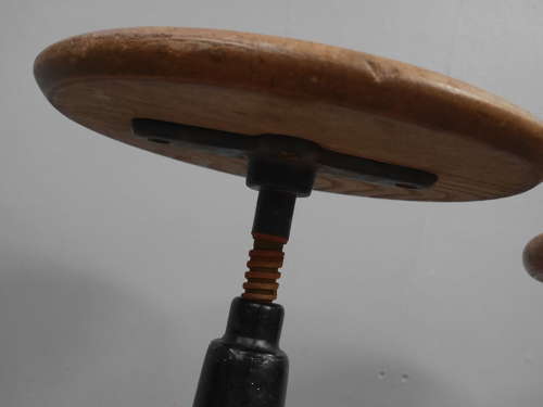Cast Iron Work Stool c1910 ~ One Remaining