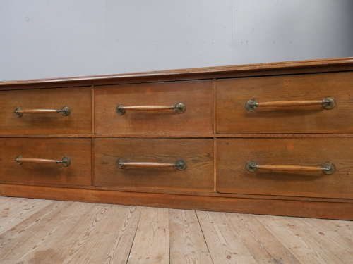 Oak Draper's Counter