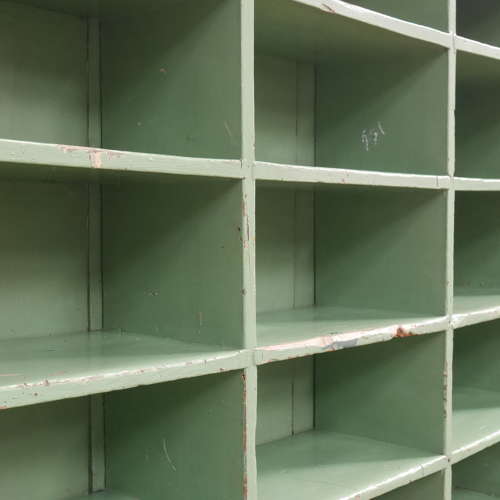 19th Century Shop Shelves in Original Paint