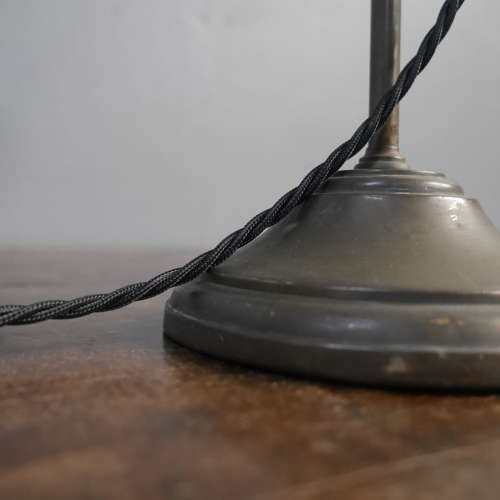 Brass Rise and Fall Table Lamp