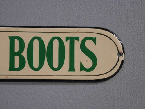 Please Wipe Your Boots c1920