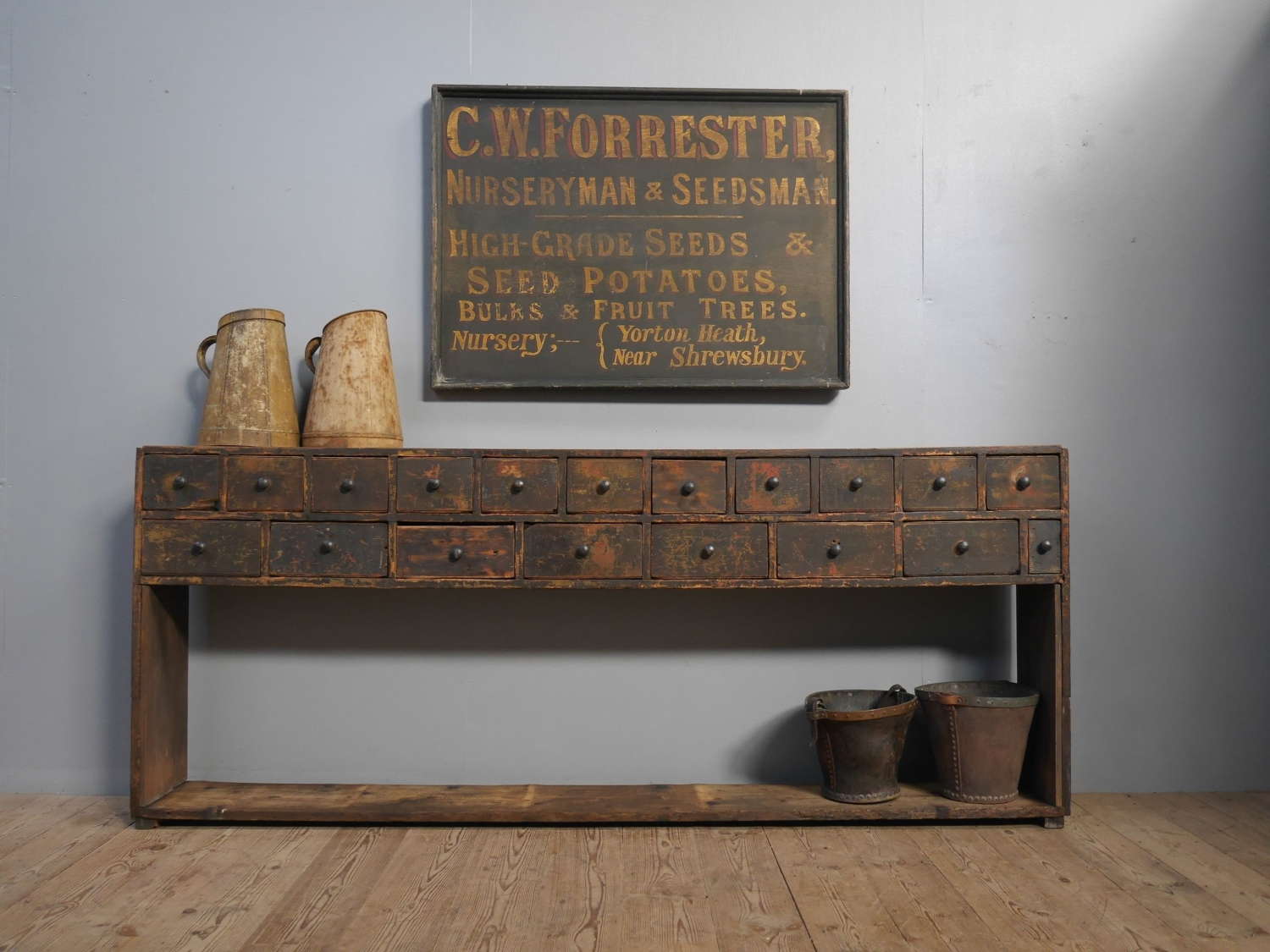 19th Century Seed Drawers