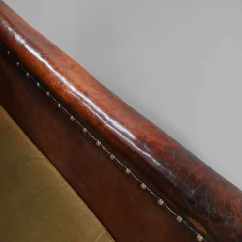 Leather Armchair c1900