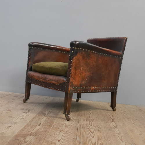 Leather Armchair c1900