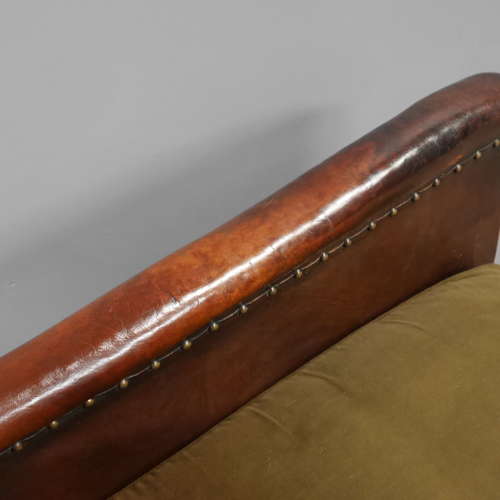 Leather Armchair c1900