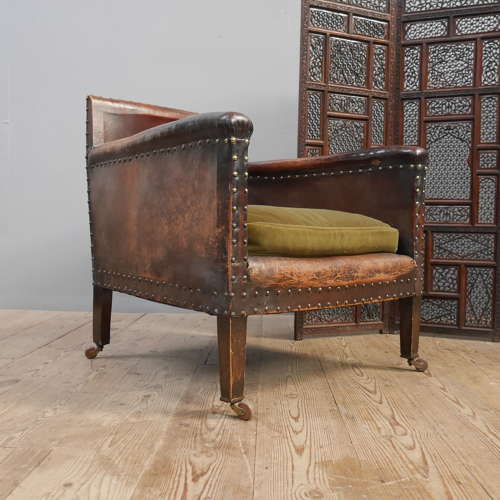 Leather Armchair c1900