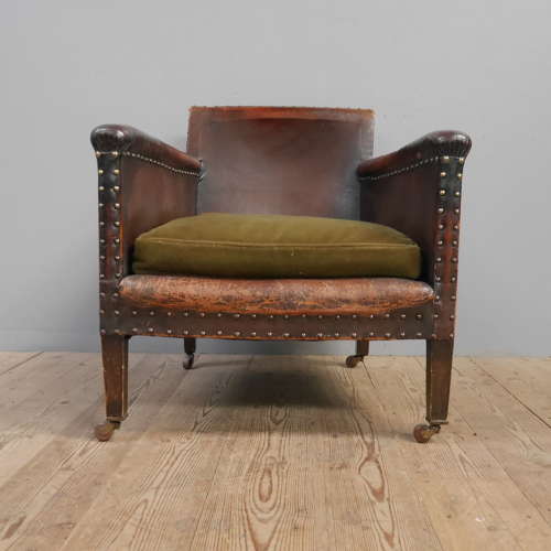 Leather Armchair c1900