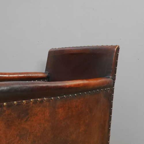 Leather Armchair c1900