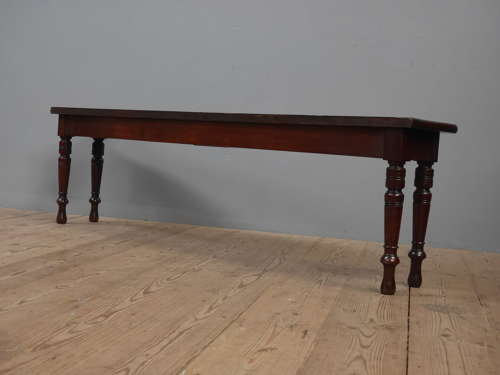 Mahogany Window Seat / Hall Bench