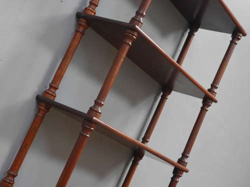 Mahogany Wall Shelves