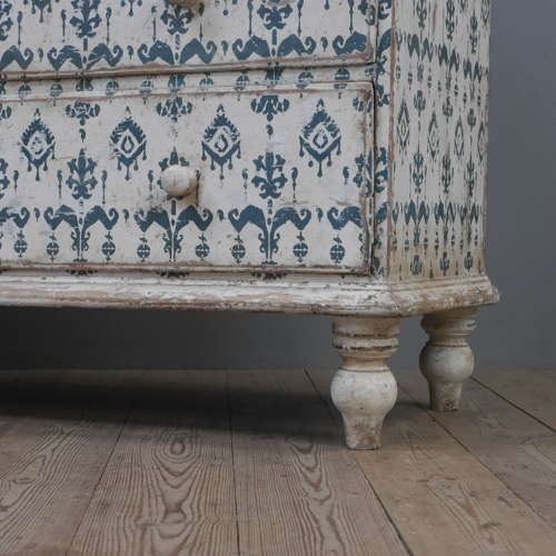 Huge Artisan Painted Chest