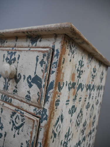 Huge Artisan Painted Chest