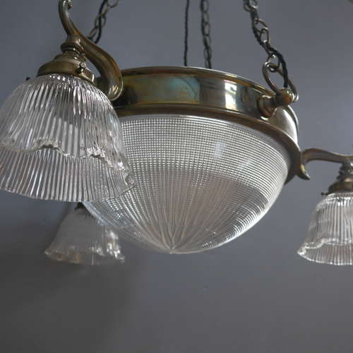 Holophane Chandelier