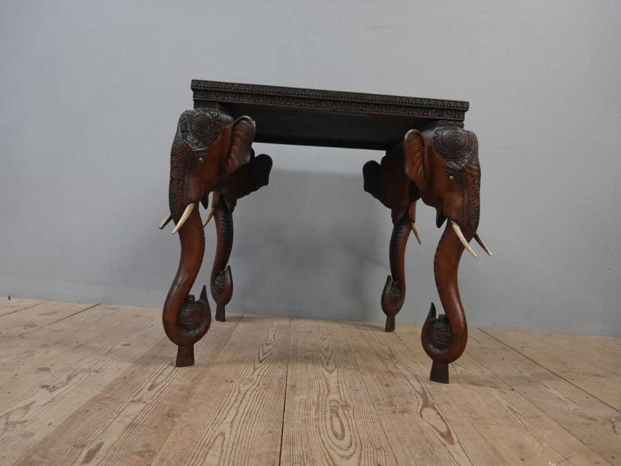 Anglo Indian Elephant Table