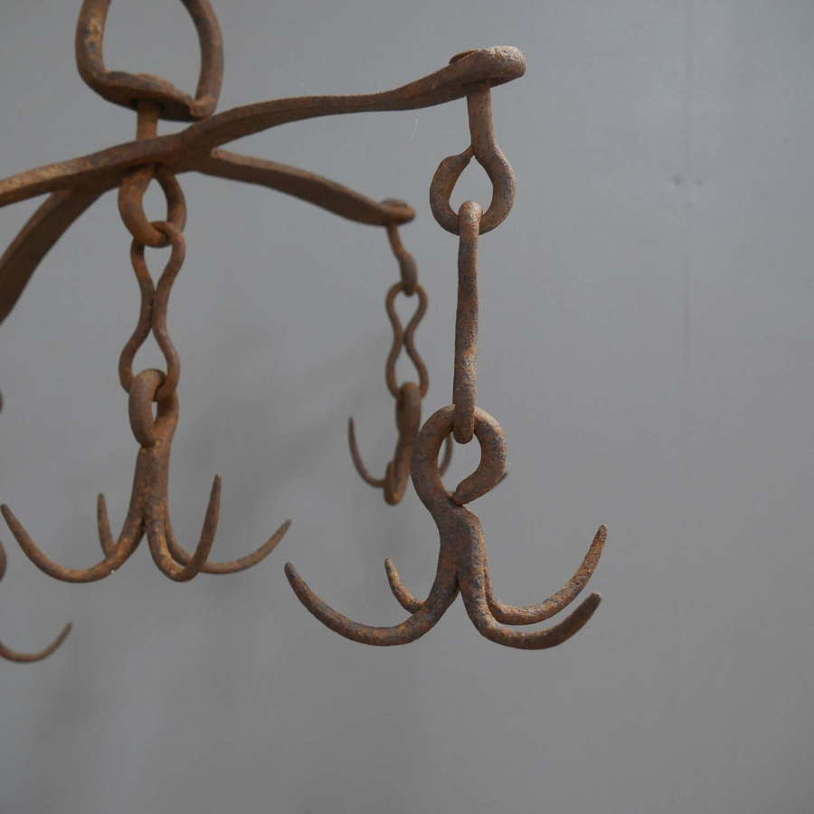 19th Century French Game Hanging Rack