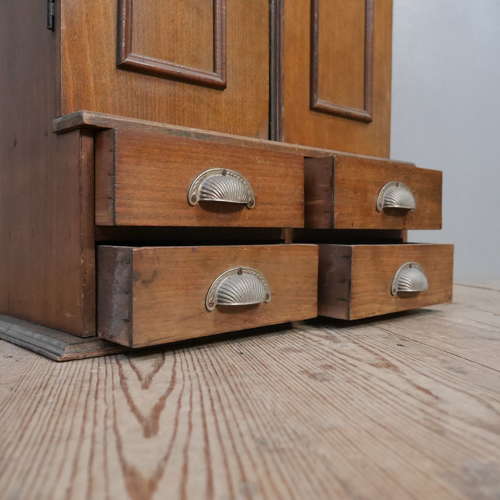 Walnut Tool Cabinet c1930