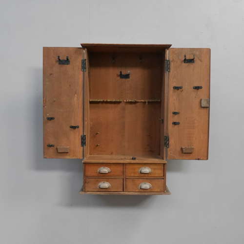 Walnut Tool Cabinet c1930