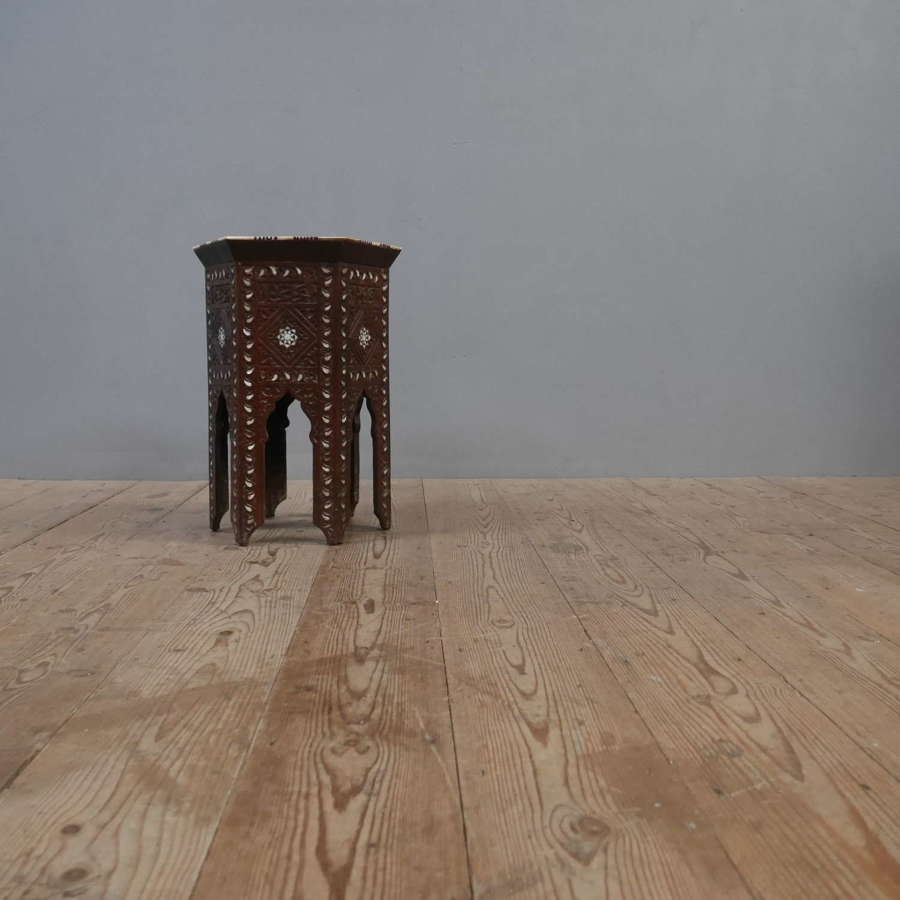 Exceptional Moorish Side Table
