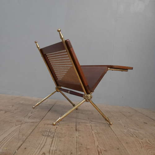 Italian Magazine Rack / Side Table