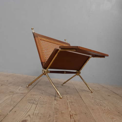 Italian Magazine Rack / Side Table