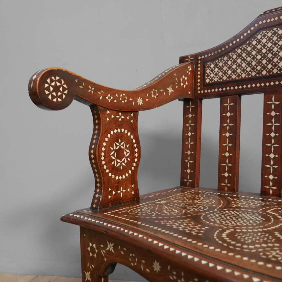 Inlaid Moorish Seat