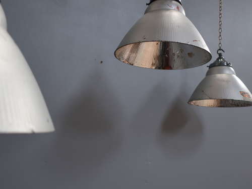 Gecoray Mercury Glass Shop Lights ~ Four Available
