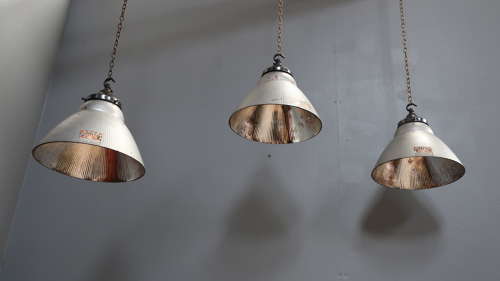 Gecoray Mercury Glass Shop Lights ~ Four Available