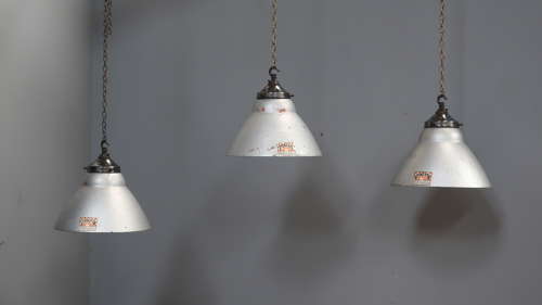 Gecoray Mercury Glass Shop Lights ~ Four Available