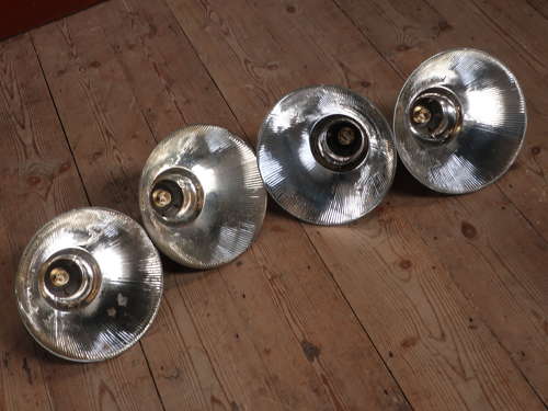 Gecoray Mercury Glass Shop Lights ~ Four Available