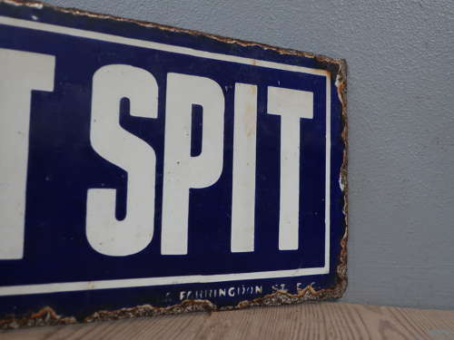 No Spitting