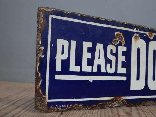 No Spitting