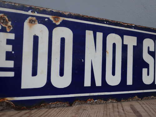 No Spitting