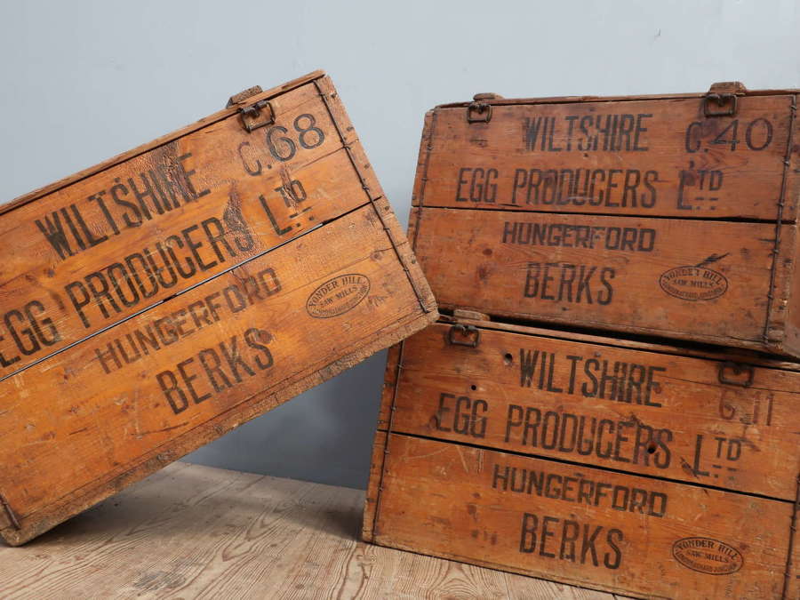 Timber Egg Travel Crates