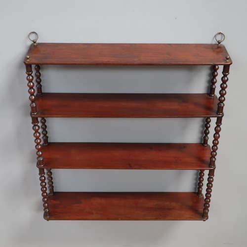 Bobbin Turned Wall Shelves c1890