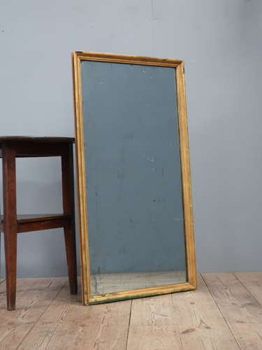 Large 19th Century French Gilt Framed Mirror