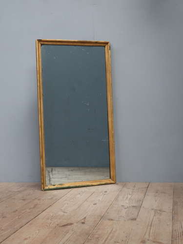 Large 19th Century French Gilt Framed Mirror