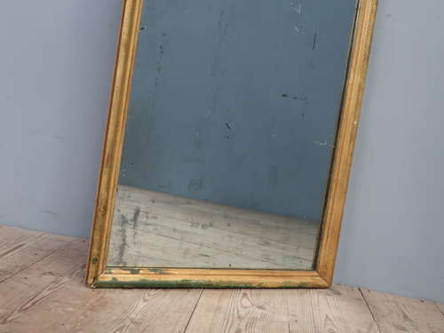 Large 19th Century French Gilt Framed Mirror