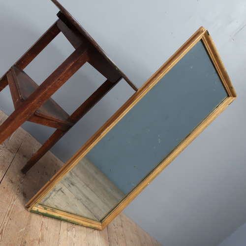 Large 19th Century French Gilt Framed Mirror
