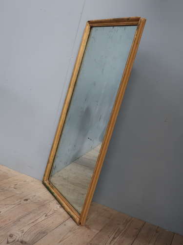 Large 19th Century French Gilt Framed Mirror