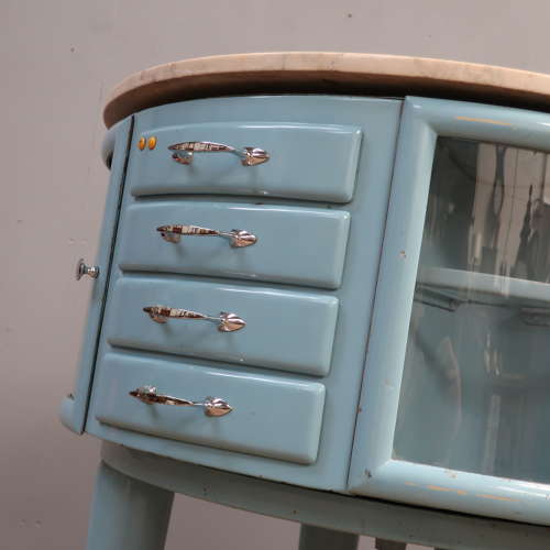 The 'Girator' Rotating Dentists Cabinet by Leon Martin of Paris