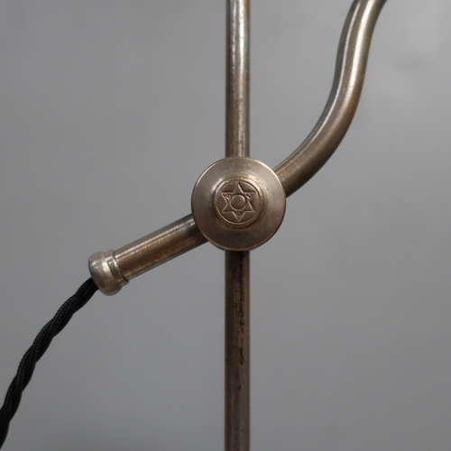 Nickel Rise & Fall Lamp