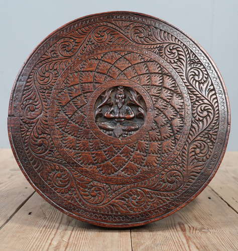 Diminutive Anglo Indian Elephant Table