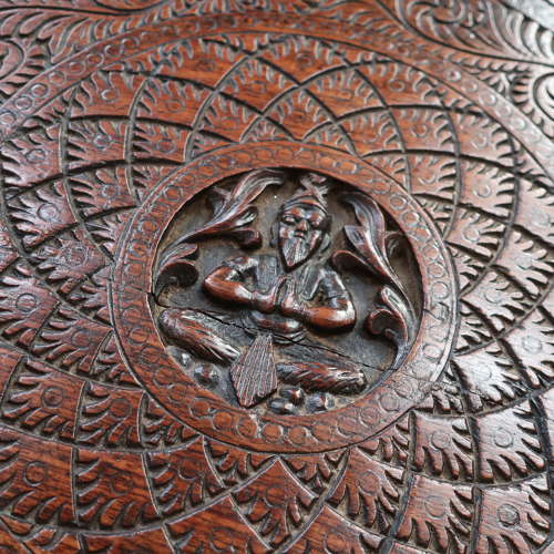 Diminutive Anglo Indian Elephant Table