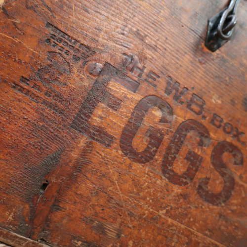 W B Travelling Egg Box c1910