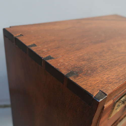 Small Bank of Pharmacy Drawers