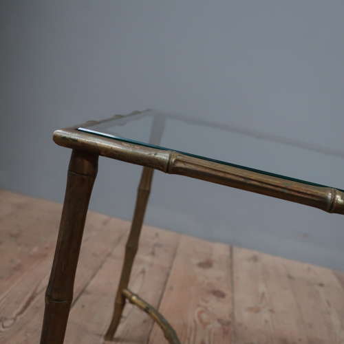 Maison Bagues Faux Bamboo Coffee Table